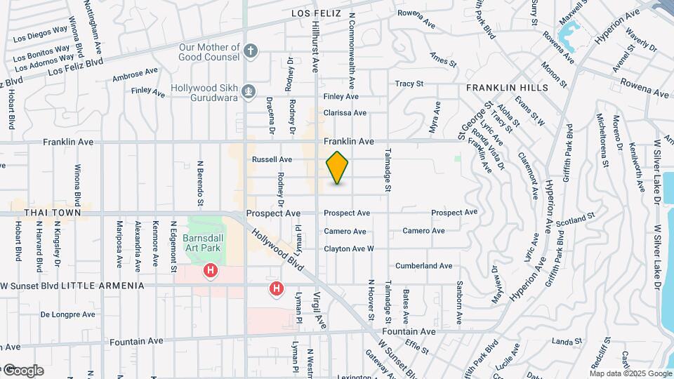 4427 Kingswell Ave Map and Location Details
