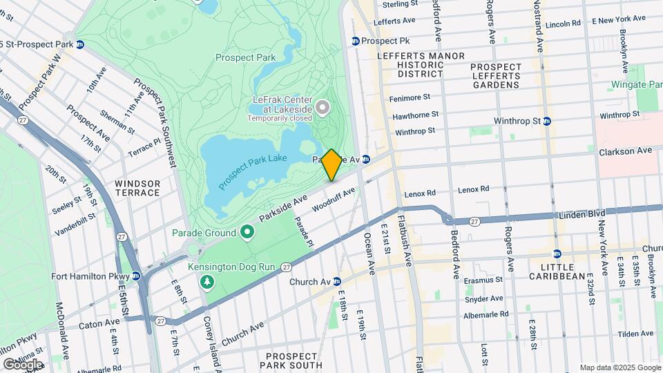 148 Parkside Avenue Map and Location Details