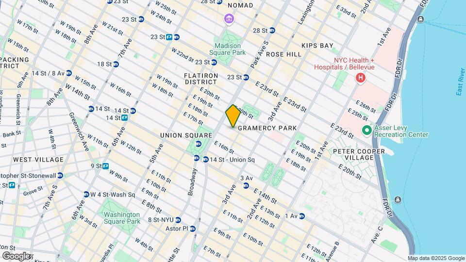 118 E 18th St Mapa y Detalles de la Ubicación