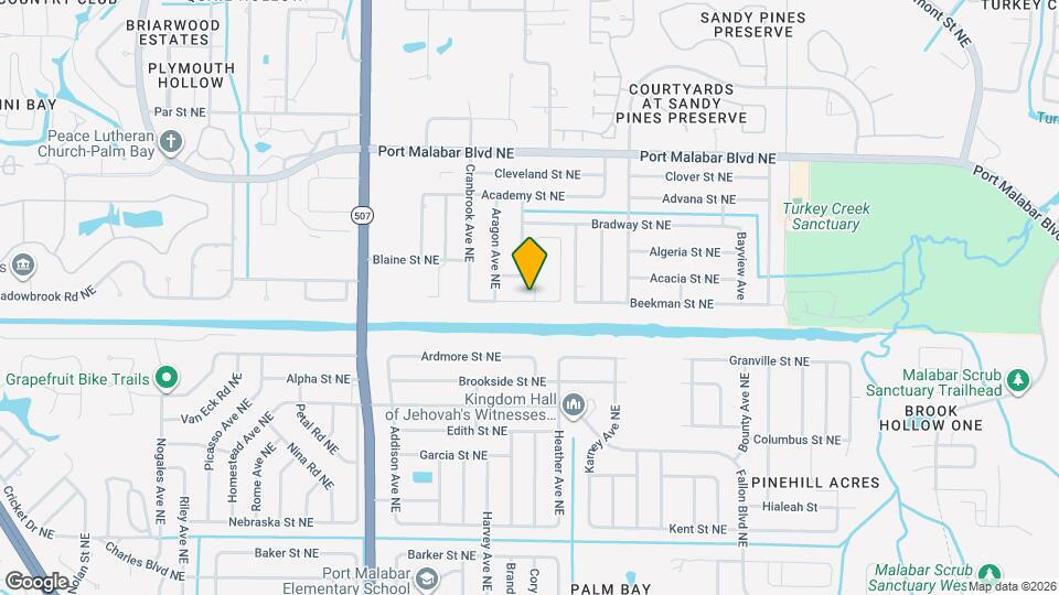2048 Gloria Cir Mapa y Detalles de la Ubicación