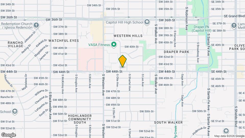 4426 S Olie Ave Map and Location Details