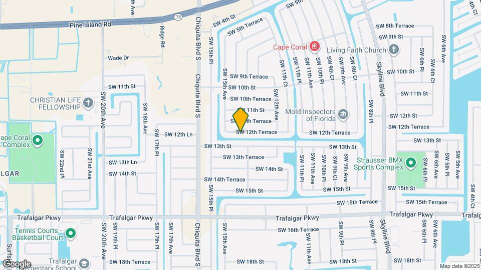 1410 SW 12th Terrace Map and Location Details