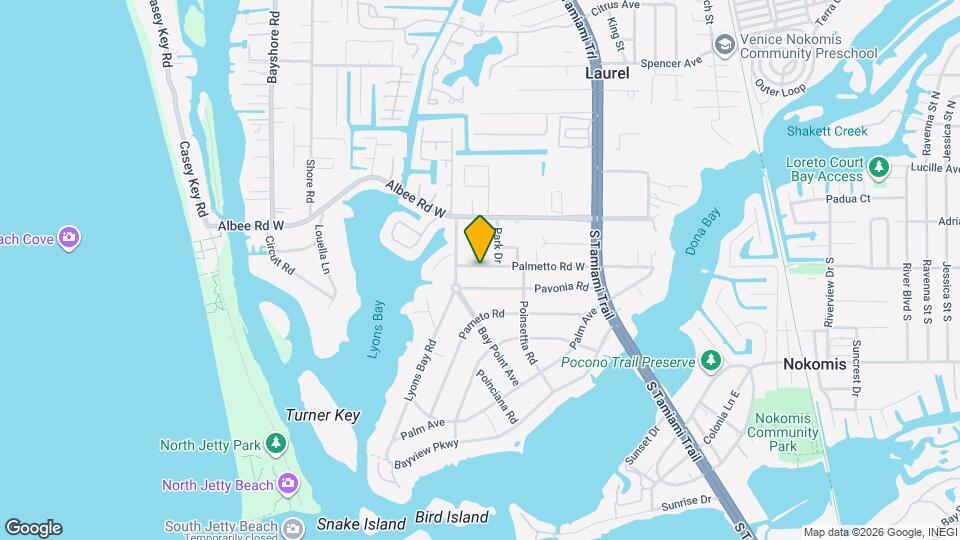 323 Palmetto Rd W Map and Location Details