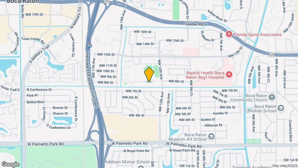 1260 NW 8th St Map and Location Details