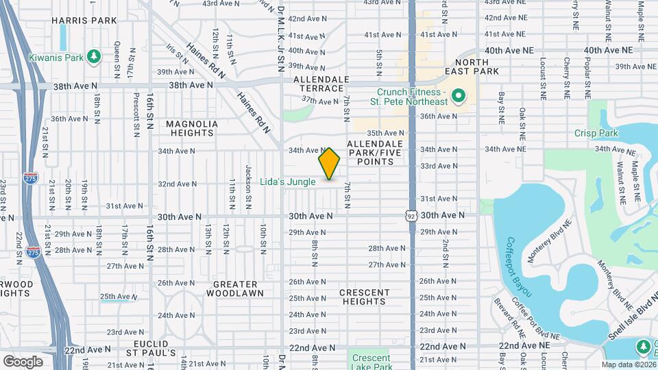 737 31st Ave N Map and Location Details