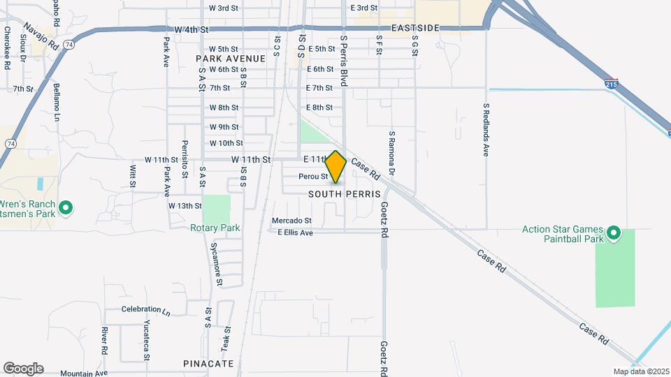 Perris Apartments Map and Location Details