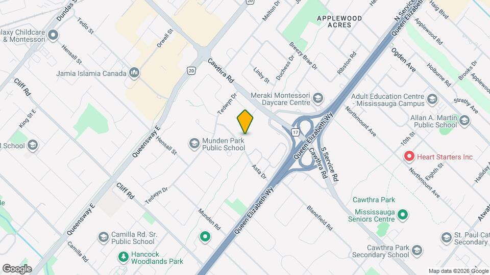 606 Abana Rd Map and Location Details