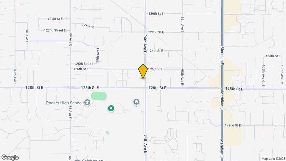 12706 94th Ave E Map and Location Details