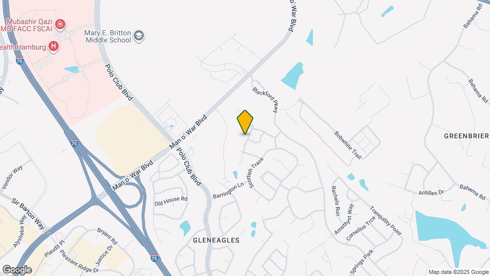 2909 Mahala Ln Map and Location Details