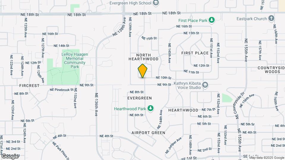 914 NE 141st Ave Map and Location Details