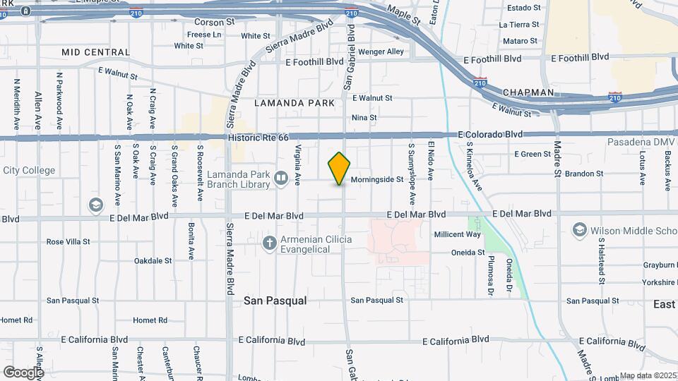 151-153 S San Gabriel Blvd Map and Location Details