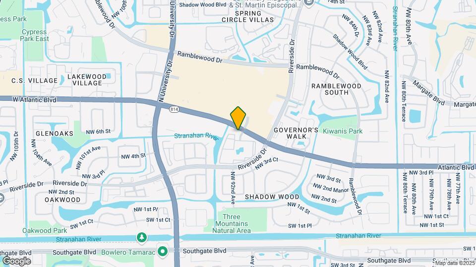 9266 W Atlantic Blvd Mapa y Detalles de la Ubicación