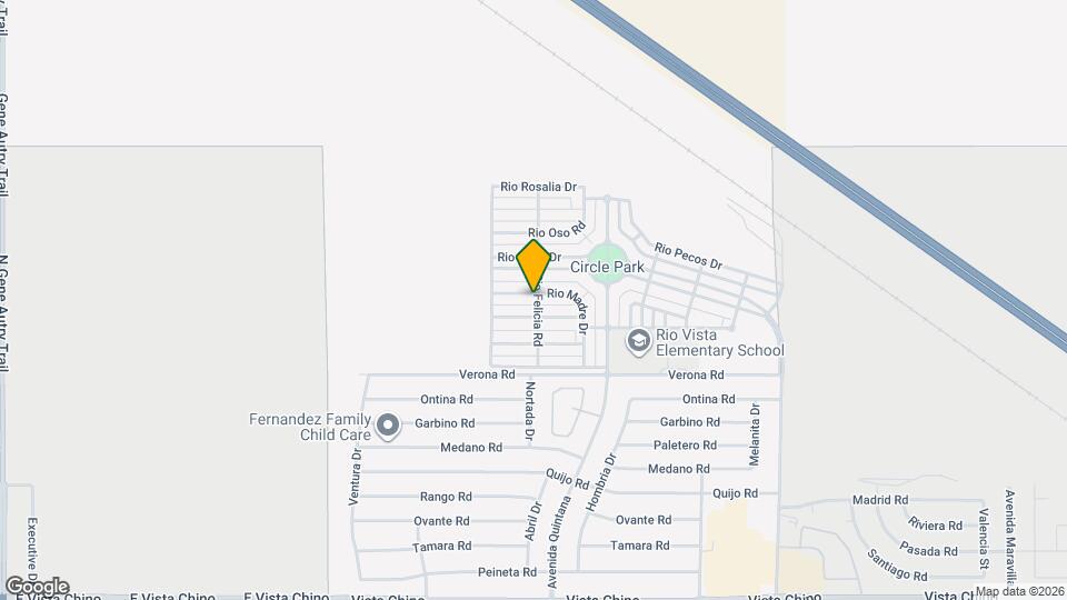 67459 Rio Madre Dr Map and Location Details