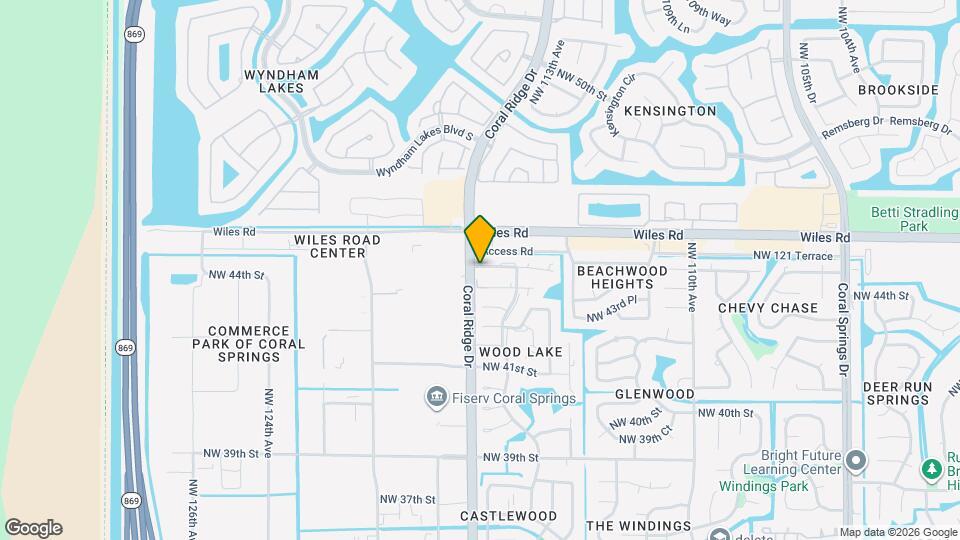11680 NW 45th St Map and Location Details