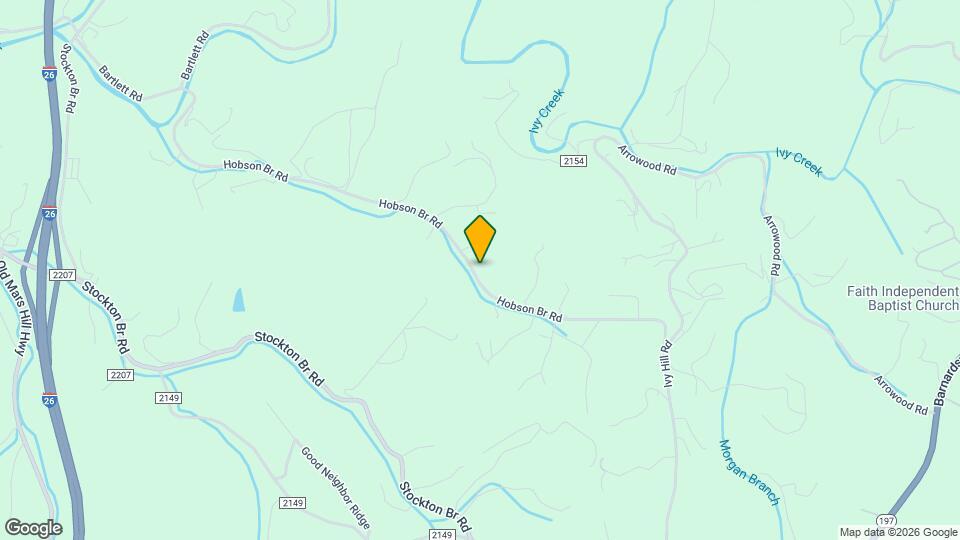250 Hobson Br Rd Mapa y Detalles de la Ubicación