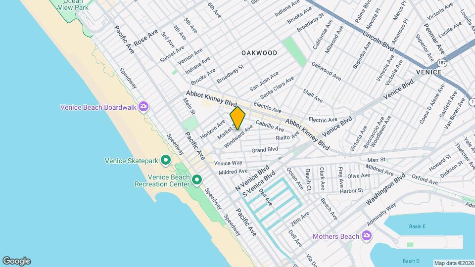 301 Windward Ave, Unit B Map and Location Details