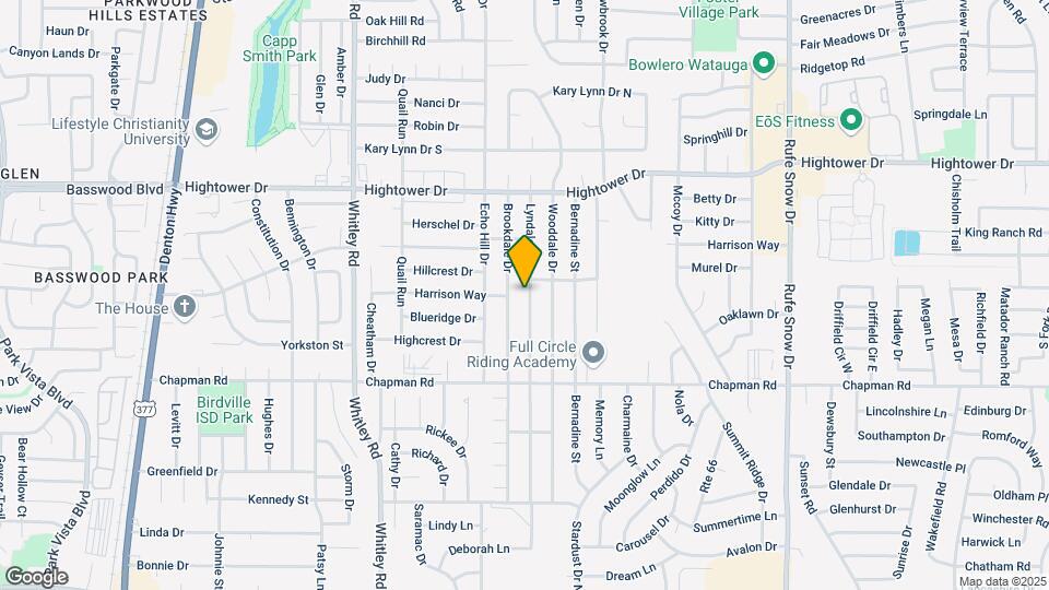 6833 Lyndale Dr Map and Location Details