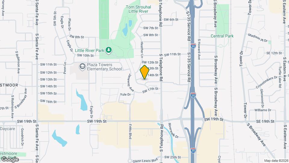 641 SW 15th St Map and Location Details