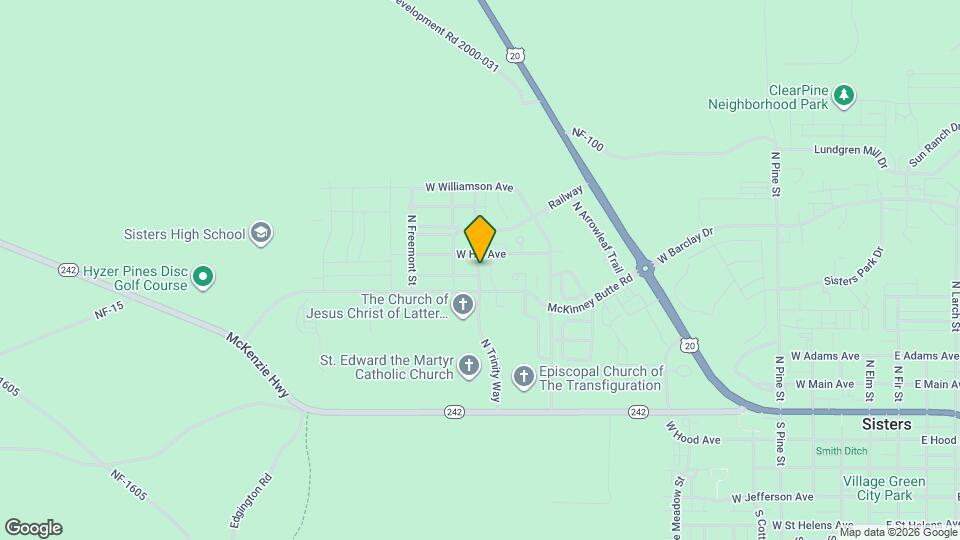 608 N Trinity Way Map and Location Details