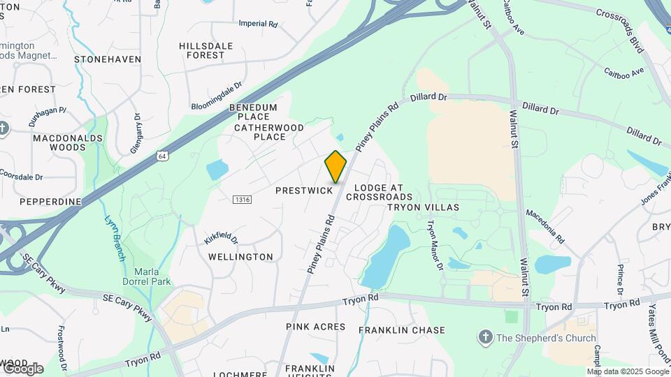 2200 Piney Plains Rd Map and Location Details