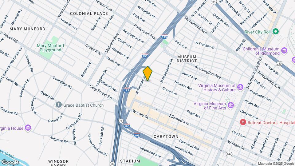 3541 Grove Ave Map and Location Details