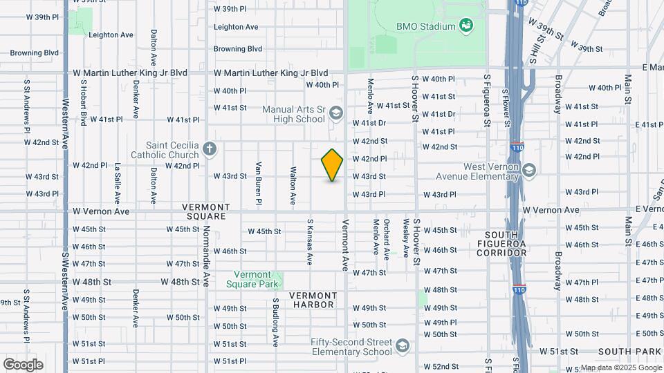 1026 W 43rd St Map and Location Details