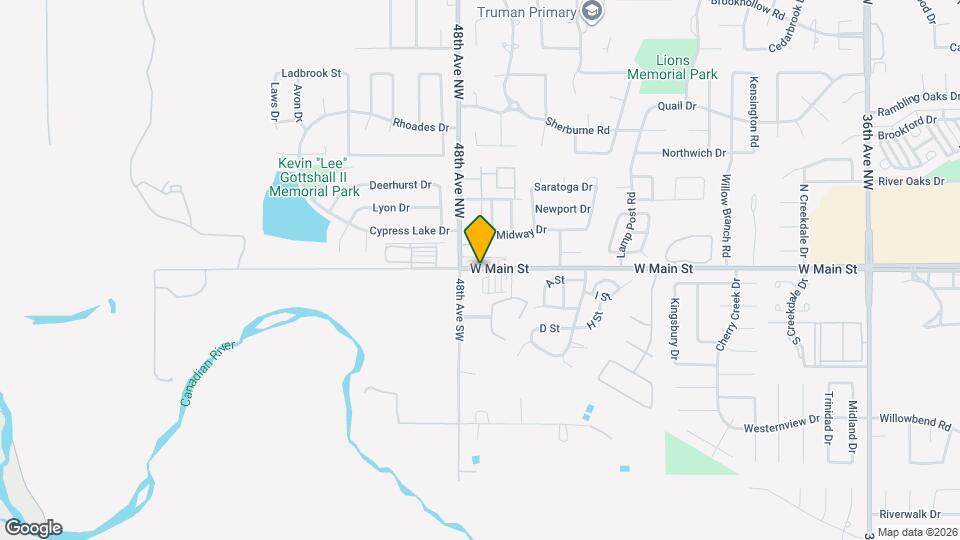 4746 W Main St Map and Location Details