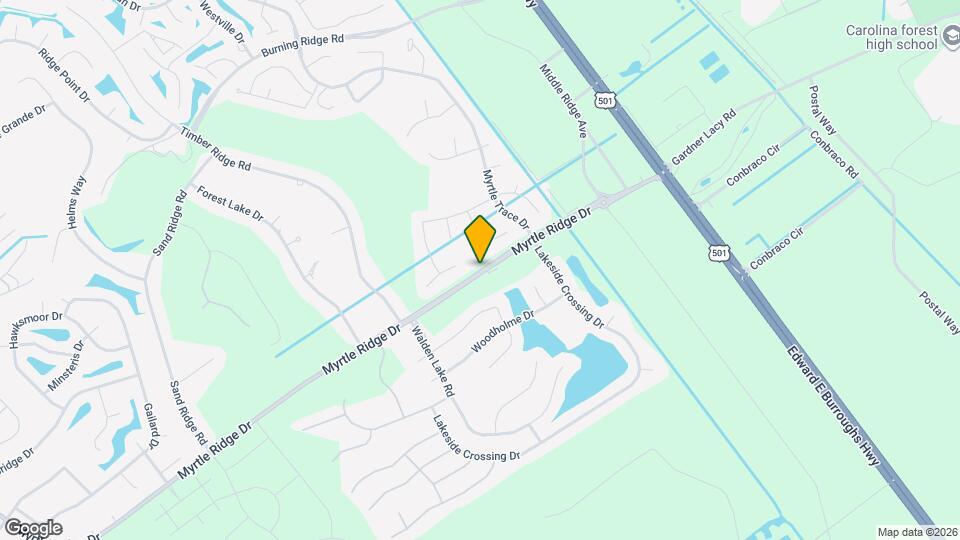 284 Myrtle Mdws Dr Map and Location Details