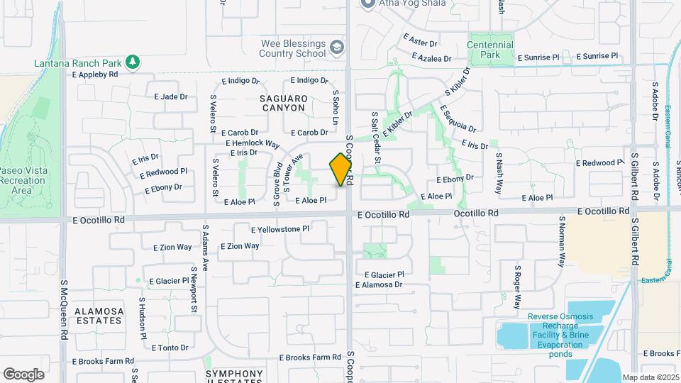 3907 S Soho Ln Map and Location Details