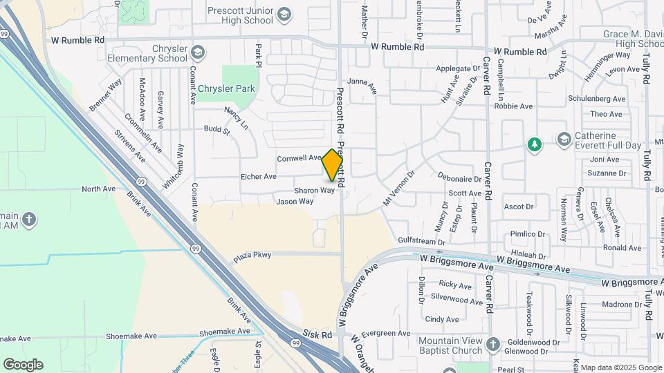 2109 Sharon Way Map and Location Details