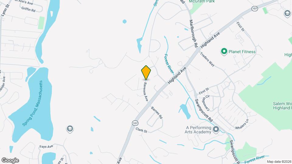 14 Ravenna Ave Map and Location Details