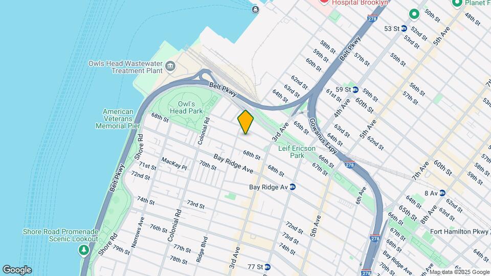 215 Senator St Mapa y Detalles de la Ubicación