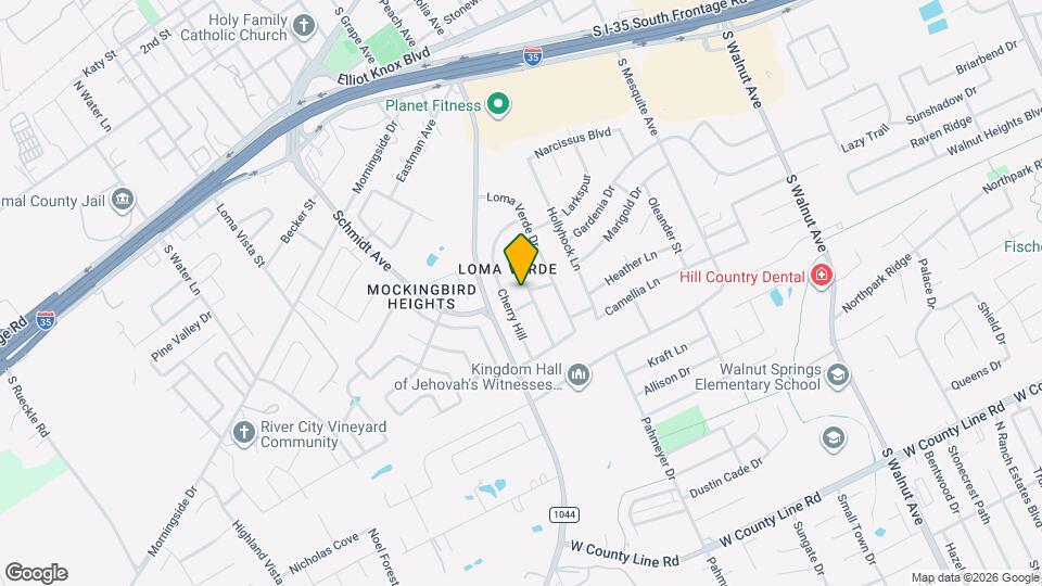 1174 Vista Bonita Map and Location Details