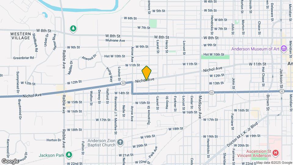 1611 Nichol Ave Map and Location Details