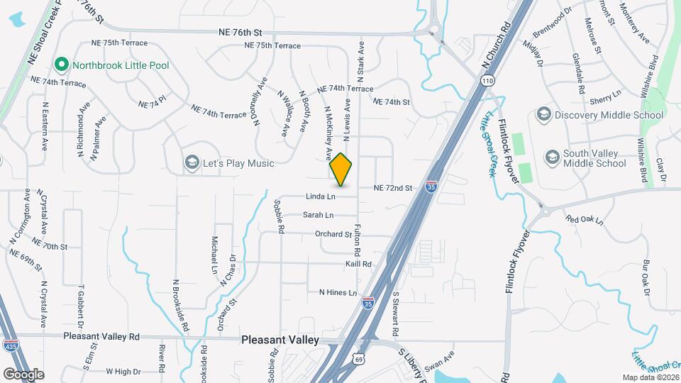 8702 Linda Ln Map and Location Details