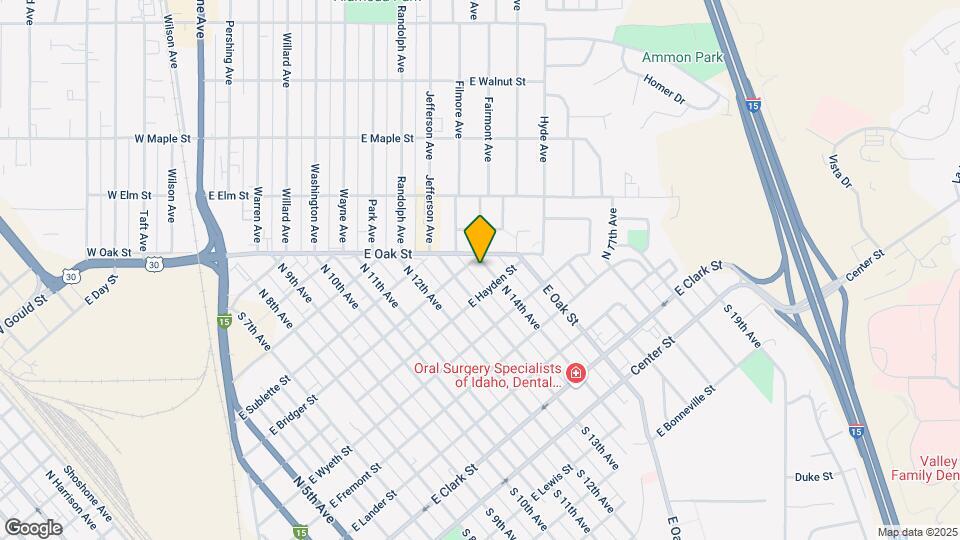 641 N 14th Ave Map and Location Details