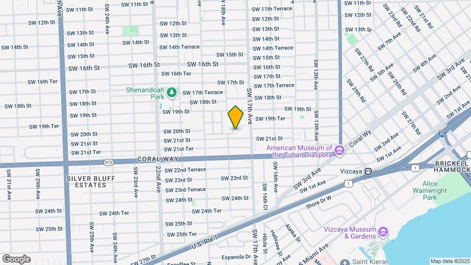 1997 SW 17th Ct Map and Location Details