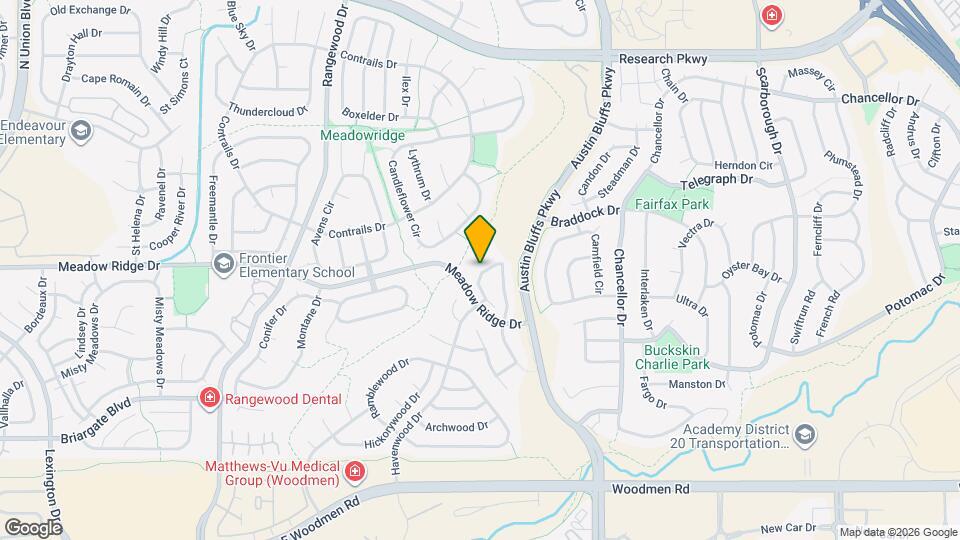 7950 Antelope Ridge Point Map and Location Details