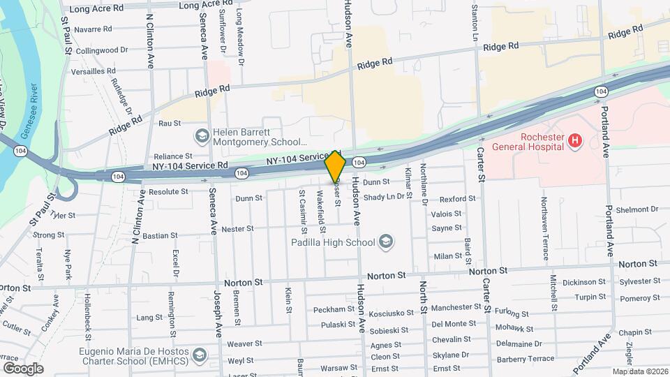 225 Dunn St Mapa y Detalles de la Ubicación