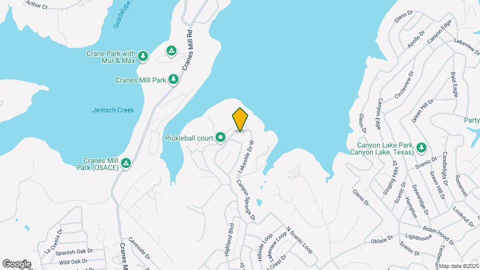 1526 Lakeside Dr W Map and Location Details