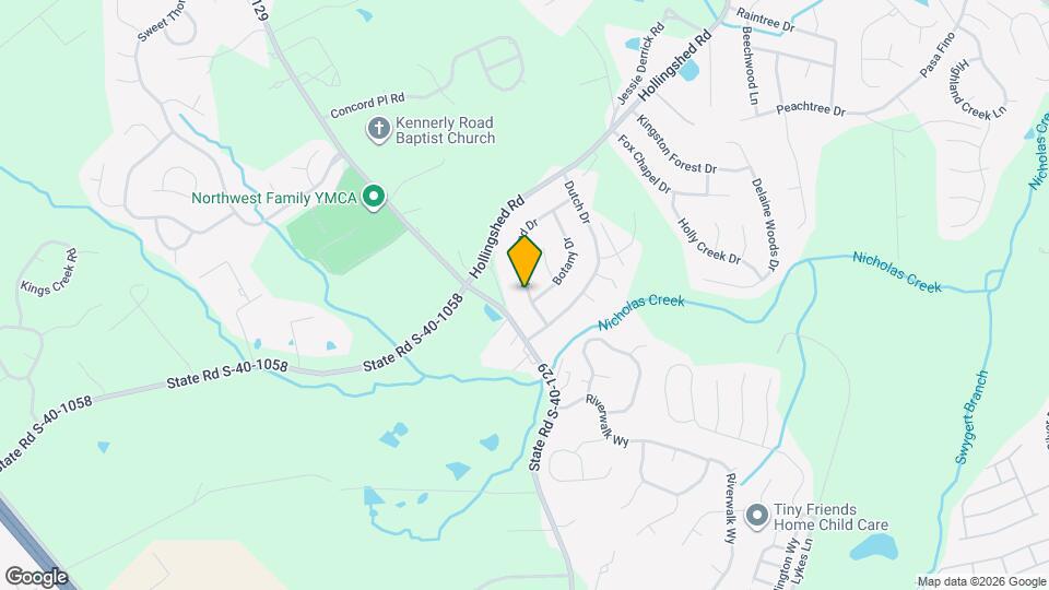 121 Netherland Dr Map and Location Details