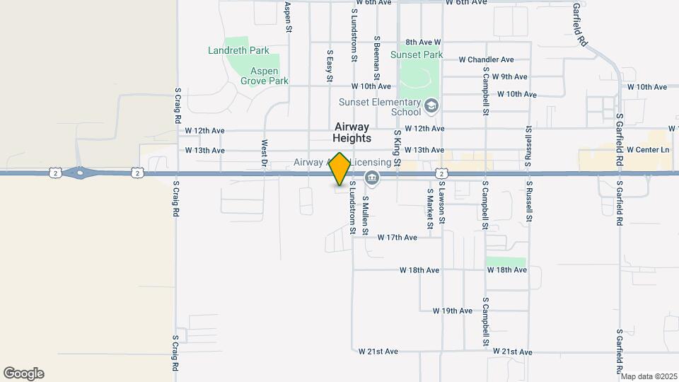1428 S Lundstrom St Map and Location Details
