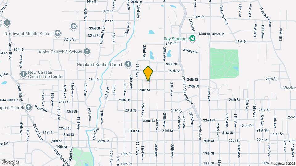 2517 31st Ave Map and Location Details