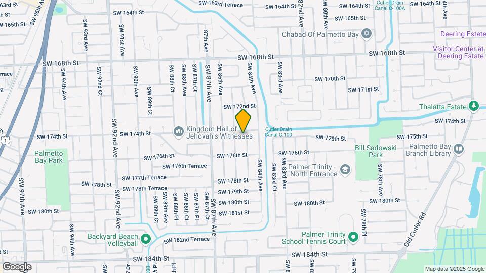 17420 SW 84th Ct Map and Location Details