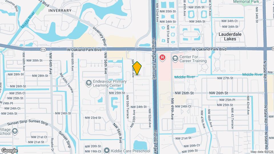 5409 NW 27th St Map and Location Details