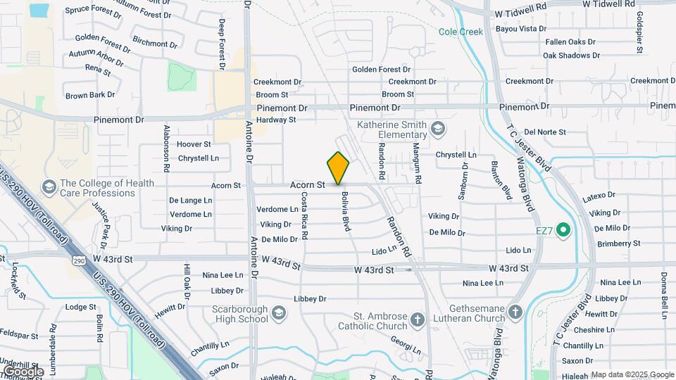 5106 De Lange Ln Map and Location Details