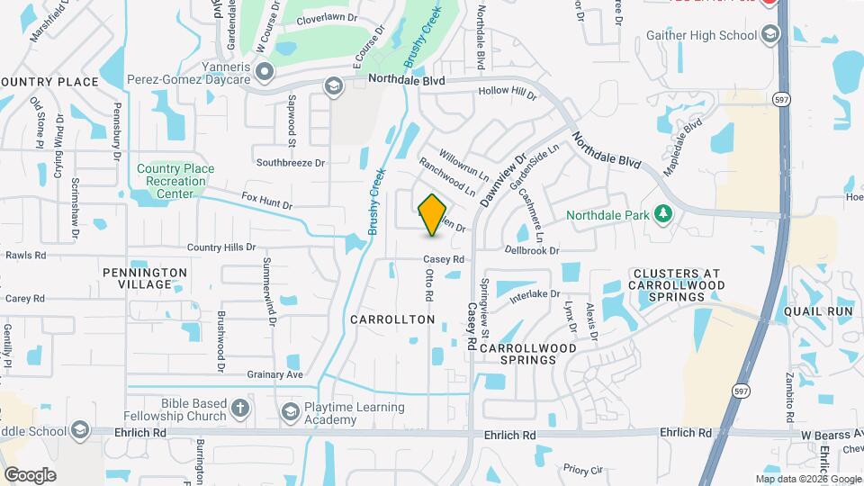 15509 Casey Rd Ext Map and Location Details