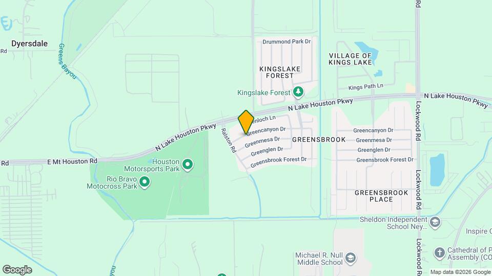 11738 Greencanyon Dr Map and Location Details