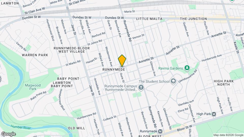 635 Annette St Map and Location Details