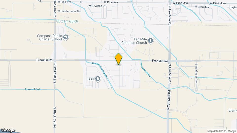 3921 W Peak Cloud Ct Map and Location Details